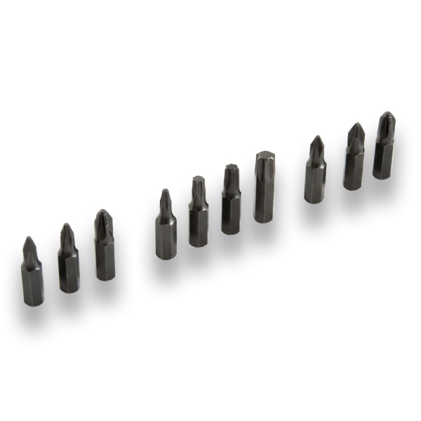 Bits 25 mm – S2 Steel, 1/4" Drive, Slotted, Torx, PH, PZ & More